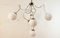 Adjustable Hanging Lamp with White Sphere Glass, Image 11