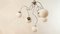 Adjustable Hanging Lamp with White Sphere Glass 10