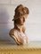 Hand Carved Female Bust in Linden Wood, 1800s 7