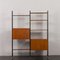 Mid-Century Italian Free-Standing Wall Unit with Secretaire, 1960s, Image 8