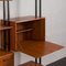 Mid-Century Italian Free-Standing Wall Unit with Secretaire, 1960s 12
