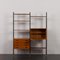 Mid-Century Italian Free-Standing Wall Unit with Secretaire, 1960s, Image 5