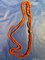 Vintage Two Strand Coral Necklace with 925 Silver Clip and Clasp, Image 2