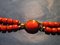 Vintage Two Strand Coral Necklace with 925 Silver Clip and Clasp 4