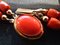 Vintage Two Strand Coral Necklace with 925 Silver Clip and Clasp, Image 6