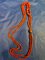 Vintage Two Strand Coral Necklace with 925 Silver Clip and Clasp 1