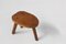 Rustic Wooden Stool, 1920s 4