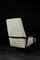 Mid-Century Scandinavian Modern White High Teak Armchair from Bröderna Andersson, 1960s 12