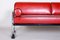 Bauhaus Red Chrome-Plated Tubular Steel Sofa attributed to Robert Slezák, 1930s, Image 7