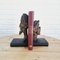Brutalist Bookends in Carved Wood by Don Quixote & Sancho, 1970s, Set of 2 16