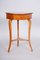 Small Brown Biedermeier Side Table in Elm, 1780s, Image 9