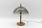 Lampe de Bureau Moderne Mid-Century en Laiton et Verre de Murano, 1960s 4