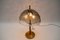 Mid-Century Moderne Tischlampe aus Messing & Muranoglas, 1960er 5