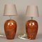 Porcelain Table Lamps from Benab, Sweden, Set of 2 3
