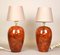 Porcelain Table Lamps from Benab, Sweden, Set of 2 1
