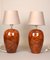 Porcelain Table Lamps from Benab, Sweden, Set of 2 5