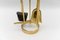 Vintage Arts & Crafts Fire Utensils on Matching Stand, 1960s, Set of 5 7