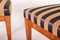 Antique Biedermeier Chairs in Walnut, 1820s, Set of 3, Image 3