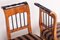 Antique Biedermeier Chairs in Walnut, 1820s, Set of 3, Image 6