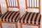 Antique Biedermeier Chairs in Walnut, 1820s, Set of 3 8