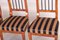 Antique Biedermeier Chairs in Walnut, 1820s, Set of 3, Image 8