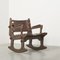 Rocking Chair et Fauteuils Équatoriens Vintage par Angel I. Pazmino pour Muebles De Estilo, 1960s, Set de 3 2