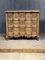 Vintage French Bleached Oak Chest of Drawers, 1920 1