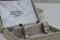 Vintage Silver Cufflinks in Original Box from Hermes 6