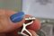 Boutons de Manchette Vintage en Argent dans une Boîte d'Origine de Hermes 10