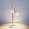 Lámpara de mesa doble italiana posmoderna de cristal de Murano de Aureliano Toso, años 90, Imagen 19