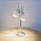 Lámpara de mesa doble italiana posmoderna de cristal de Murano de Aureliano Toso, años 90, Imagen 2