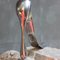 Manolo Blahnik Shoe Horn in Cast Aluminum, 2000s 6