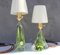 Green Crystal Lamps by Val St Lambert, Set of 2, Image 2