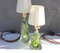 Green Crystal Lamps by Val St Lambert, Set of 2, Image 7