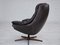 Fauteuil Vintage en Cuir par HWKlein pour Bramin, Danemark, 1970s 16