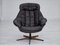 Vintage Danish Leather Armchair by H.W.Klein for Bramin, 1970s, Image 1