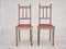 Vintage Danish Dinning Chairs in Oak, 1950s, Set of 2, Image 20