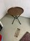 Tavolino antico con gambe in ferro battuto e ripiano in rame, Immagine 6
