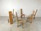 Vintage Dining Chairs by Rob and Dries Van Den Berghe, 1980s, Set of 6, Image 4