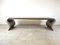 Aluminum and Wooden Dining Table, 1990s 5