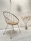 Metal and Wood Basket Armchair 4