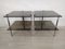 Vintage Glass Sofa Tables, 1970s, Set of 2 1