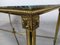 Neoclassical Coffee Table in Bronze and Marble, 1950s 12