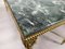 Neoclassical Coffee Table in Bronze and Marble, 1950s, Image 18