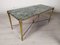 Neoclassical Coffee Table in Bronze and Marble, 1950s 5