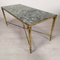 Neoclassical Coffee Table in Bronze and Marble, 1950s 8