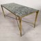 Neoclassical Coffee Table in Bronze and Marble, 1950s, Image 8
