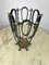Art Dec Umbrella Stand in Iron and Brass, Italy, 1930s 4