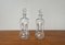 Vintage Danish Kluk Kluk Bottles in Glass from Holmegaard, 1970s, Set of 2 2