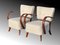 Art Deco Armchairs H-237 by Jindřich Halabala for Up Závody, Set of 2, Image 7